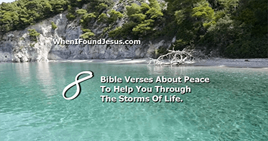 Bible Verses About Peace